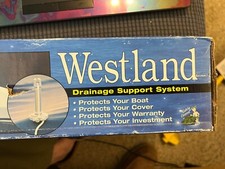 BOAT COVER DRAINAGE SYSTEM Raise your boat cover from the outside the boat