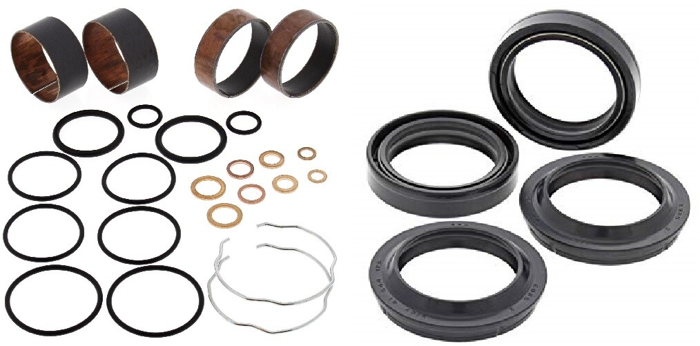 専用ページ② 2007-2012 Kawasaki Ninja ZX600 ZX-6R Front Fork Bushing Dust Oil