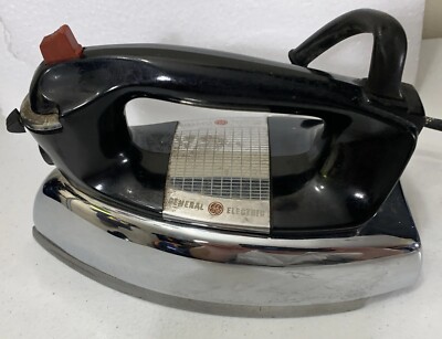 GE General Electric アイロン ヴィンテージ VINTAGE GE GENERAL ELECTRIC STEAM AND DRY IRON 76F60 1100 Watts