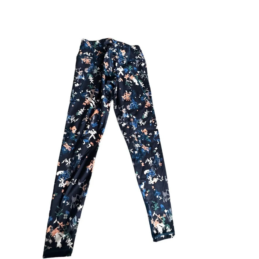 sweaty-betty power full length abstract floral print leggings