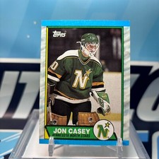 1989-90 Topps #48, JON CASEY SP RC ??? Rookie Card. rookie card picture