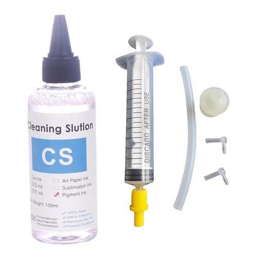 100ml DTF Ink Cleaner Cleaning Liquid For DTF Printer Printhead Tube Cleaning - Zdjęcie 8 z 12
