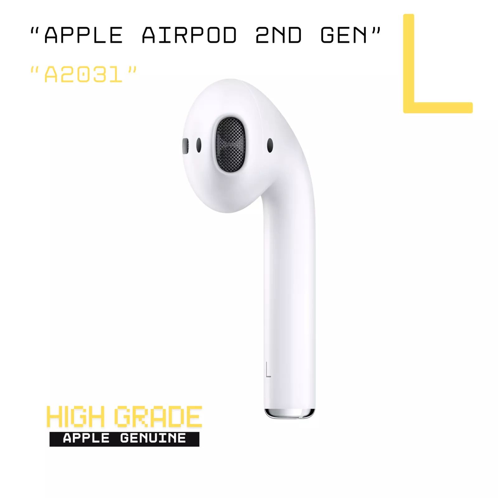 Apple AirPods 2nd Gen A2031 Replacement Left Earbud Only  