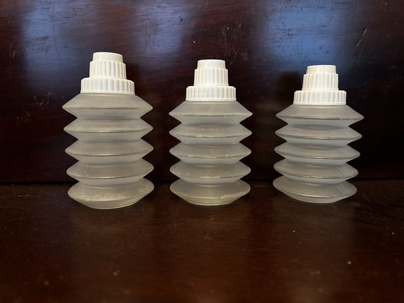 EUC Set of Three Squeeze Bottles for Frosting