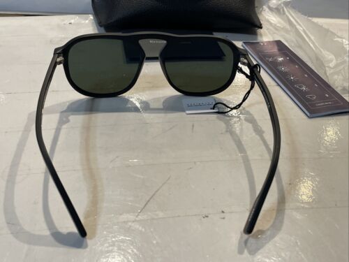 NEU Ermenegildo Zegna EZ 0115 01AR 55-17-145 SCHWARZ POLARISIERTE SONNENBRILLE - Bild 9 von 24
