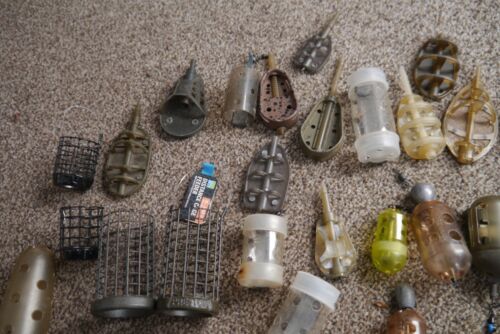 GURU PRESTON E.T.C. JOB LOT FEEDERS OVER 50 USED COARSE FISHING TACKLE - Picture 3 of 7