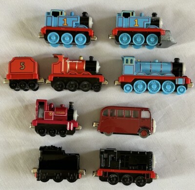 9 pc Thomas & Friends Take Along N Play Diecast Lot Train Engine James Gordon