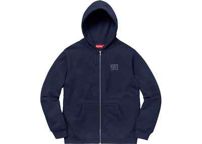 Supreme フリース ジップアップ Medium ネイビー Supreme フリース ジップアップ Medium ネイビー