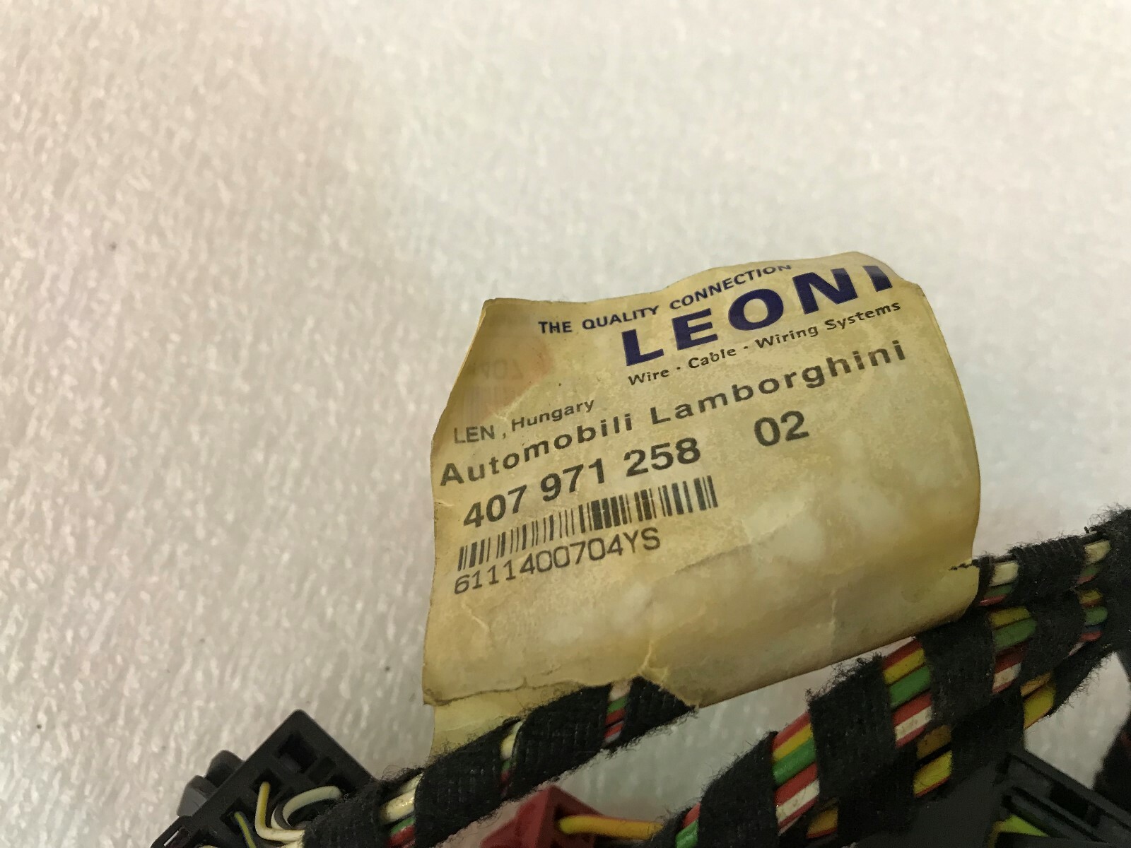 LAMBORGHINI GALLARDO SPYDER RELAY ENGINE FUSE BOX UNIT OEM 407971258