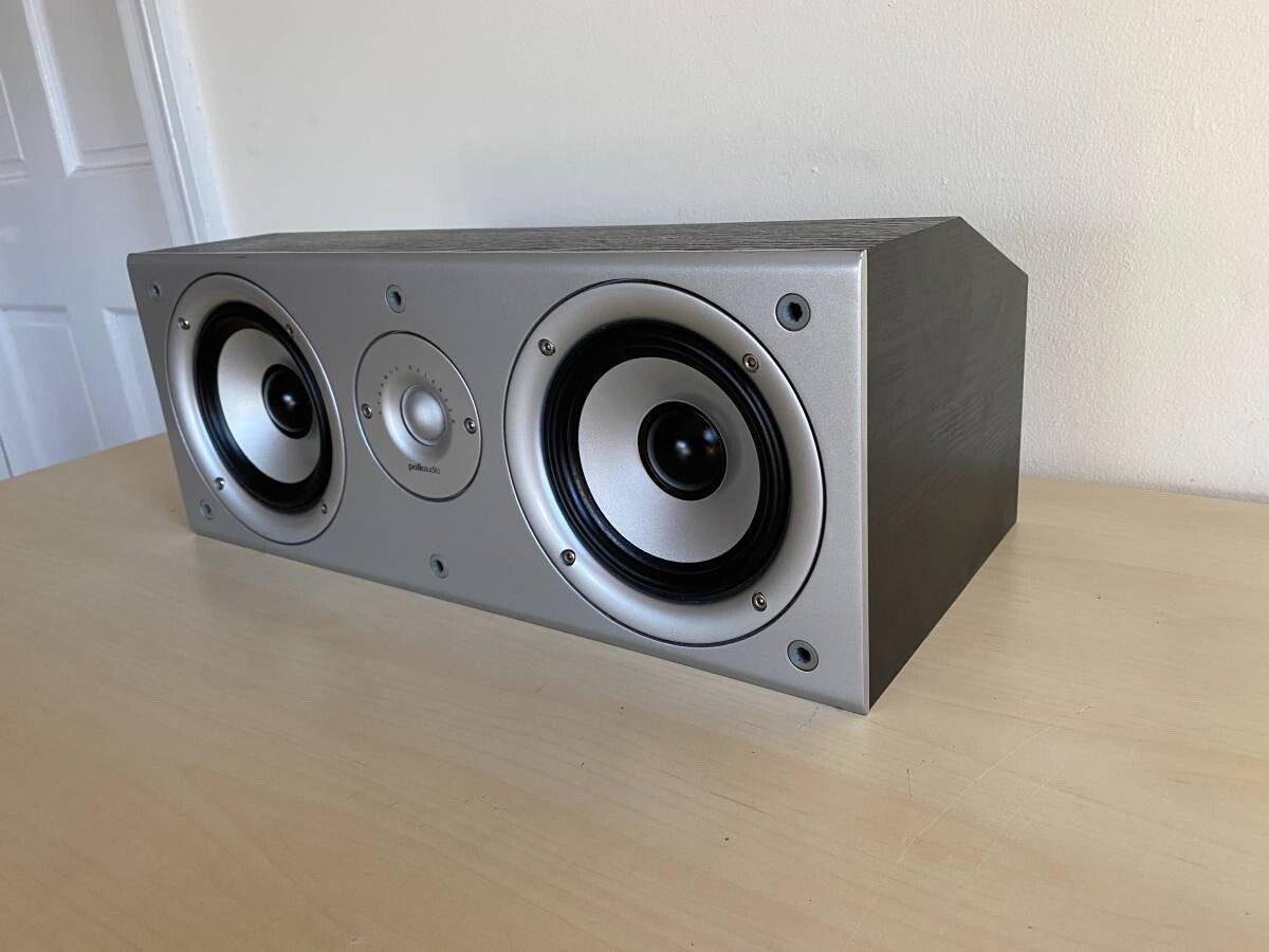 Polk Audio CS1 Center Channel Speaker for Home Theater eBay