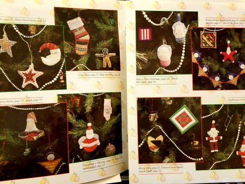 STITCHERs CHRISTMAS ALBUM ornaments stockings wall quilts 66pg booklet 1992 - Picture 4 of 8