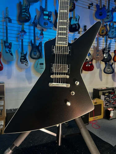 Epiphone Extura Prophecy Electric Guitar Aged Jet Black Metallic Auth Deal! 404