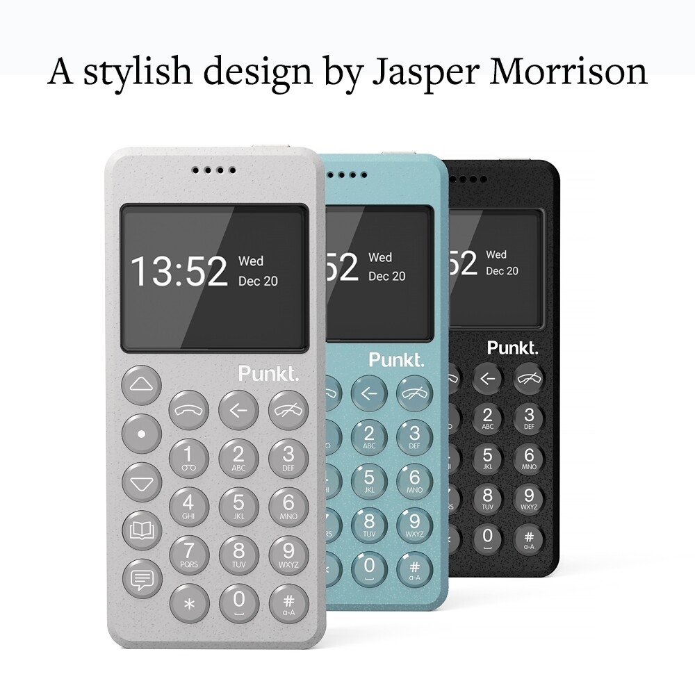 【美品】Punkt. MP02 Style、日本語対応のミニケータイ「Punkt. MP02 4G Mobile Phone」発売