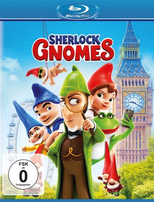 Sherlock Gnomes (BR) Min: 90/DD5.1/WS - Paramount/CIC  - (Blu-ray Video / ANIMA