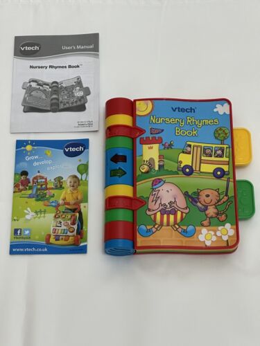 Livre de rimes VTech Baby Nursery, allumé, interactif, livre musical...  - Photo 1/3