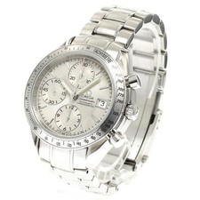 OMEGA SPEEDMASTER 3211.30 40mm SS Silver Dial Automatic Chronograph Date #C1878