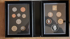 2021 Royal Mint proof coin set with COA and booklets