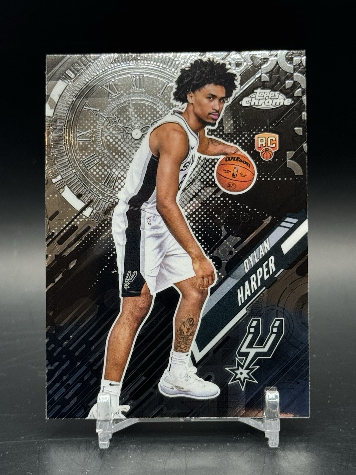 Dylan Harper 2025-26 Topps Chrome Go Time GT-17 RC NM Spurs