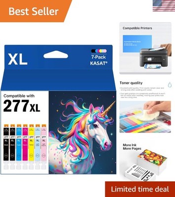 High-Yield 277 Ink Cartridges Combo Pack for XP-960/XP-970 Printers, 7-Count