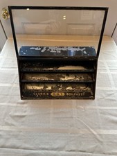 Clark&rsquo;s ONT Boilfast Thread Spools Store Countertop Display Case With Glass Door