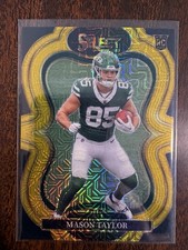 2025 Panini Select Mason Taylor Suite Level Gold Prizm /10