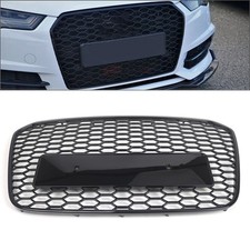 Paraurti anteriore griglia radiatore mesh grill per audi a6 s6 c7 2012-2015 nero