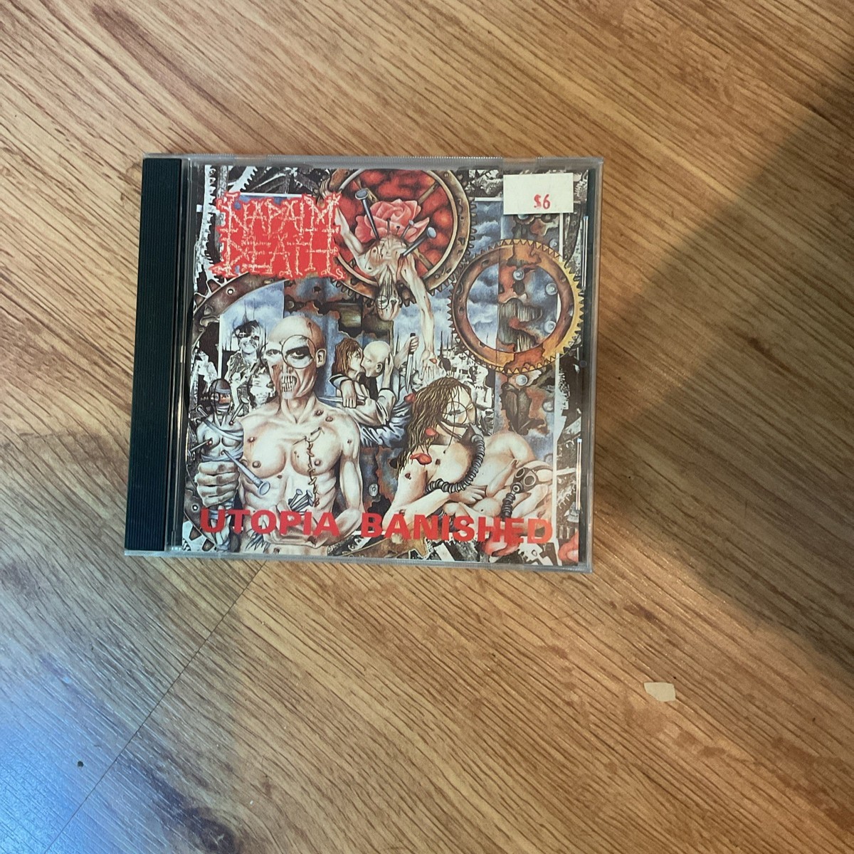 Napalm Death – Utopia Banished CD 1992 Earache – 88561-1127-2