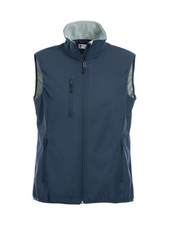 Clique Equestrian Style Ladies Softshell Gilet Navy Various Sizes Bodywarmer