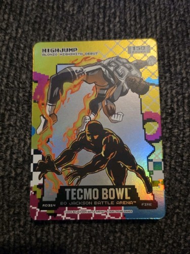 Bo Jackson Battle Arena Tecmo Highjump Alonzo Highsmith 80s Rad Fire 150 Power