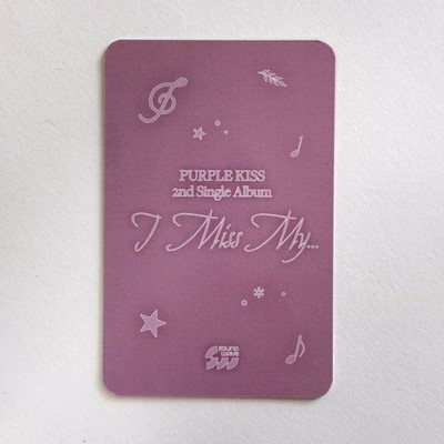 PURPLE KISS アルバム CD トレカ 8枚 PURPLE KISS アルバム CD トレカ 8枚