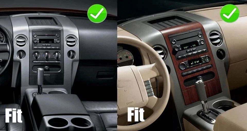 4+64G 10.1" For 2004-2008 Ford F-150 F150 Android15 CarPlay Car Stereo Radio GPS - Image 2 of 4