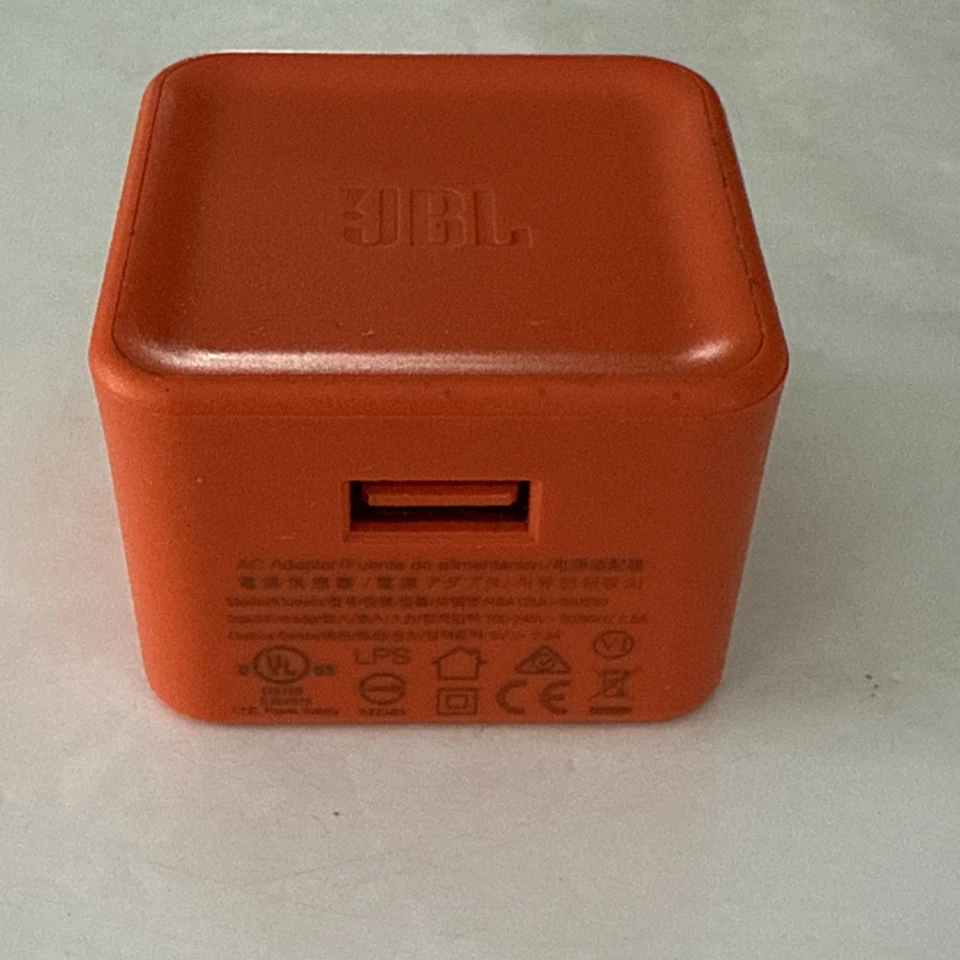 OEM JBL Flip 4 3 Carga 3 2 Pulsos 3 2 Altavoz Alimentación AC Adaptador Cubo Original Foto 4 de 4