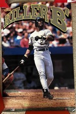 Barry Bonds The Killer Bs Poster Pittsburgh Pirates Card 24 Barry Bonds The Killer Bs Poster Pittsburgh Pirates Card 24
