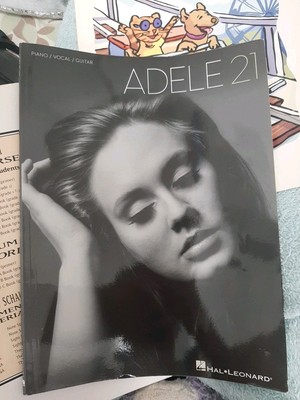 Adele 21 - Piano/Vocal/Guitar Music Book (2011, Universal, Hal Leonard)