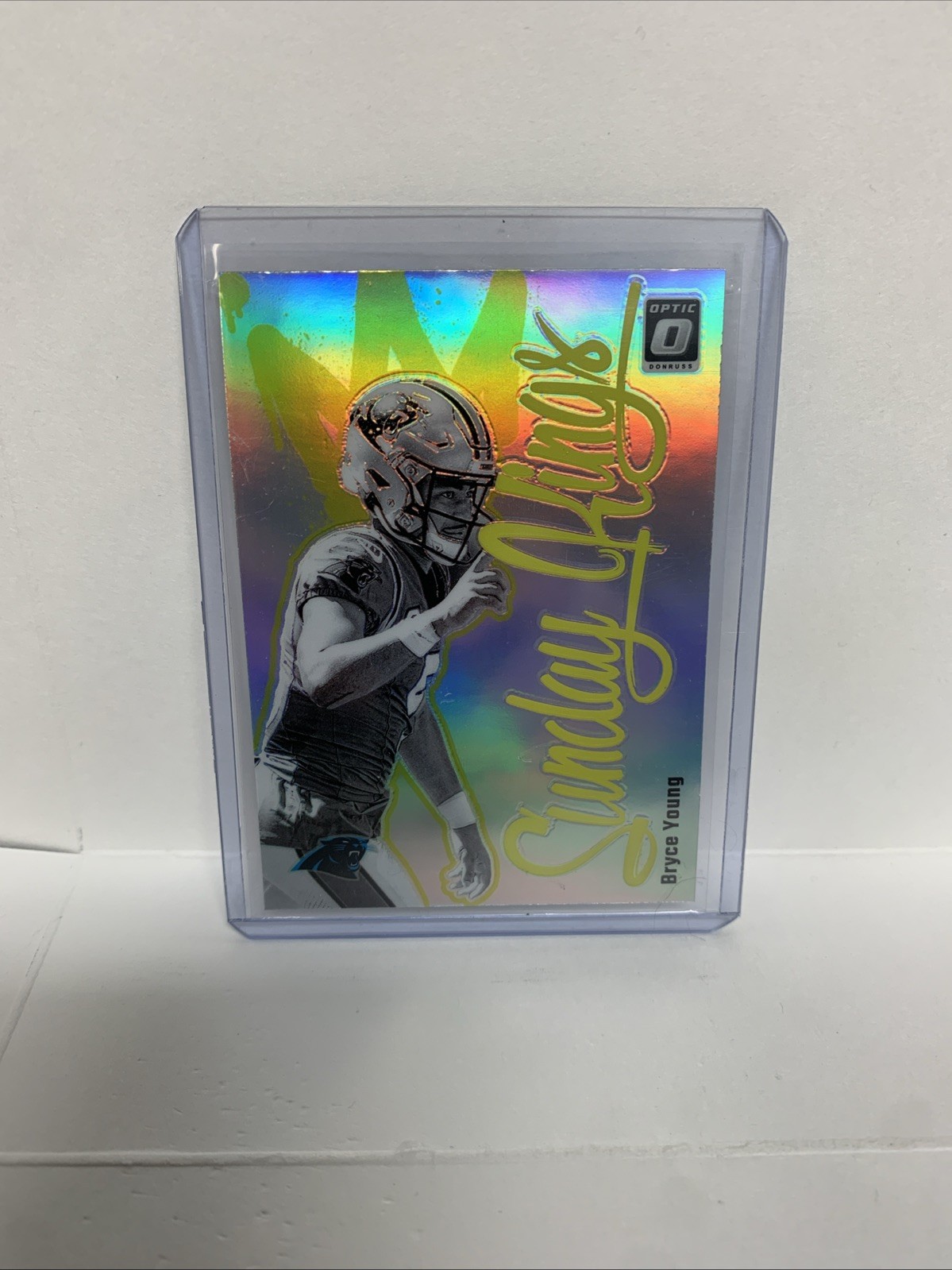 Bryce Young 2024 Panini Donruss Optic Sunday Kings Case Hit! Prizm SSP Panthers