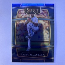 2022 Panini Select Concourse Retail Blue Prizm Sandy Alcantara #62 0b3