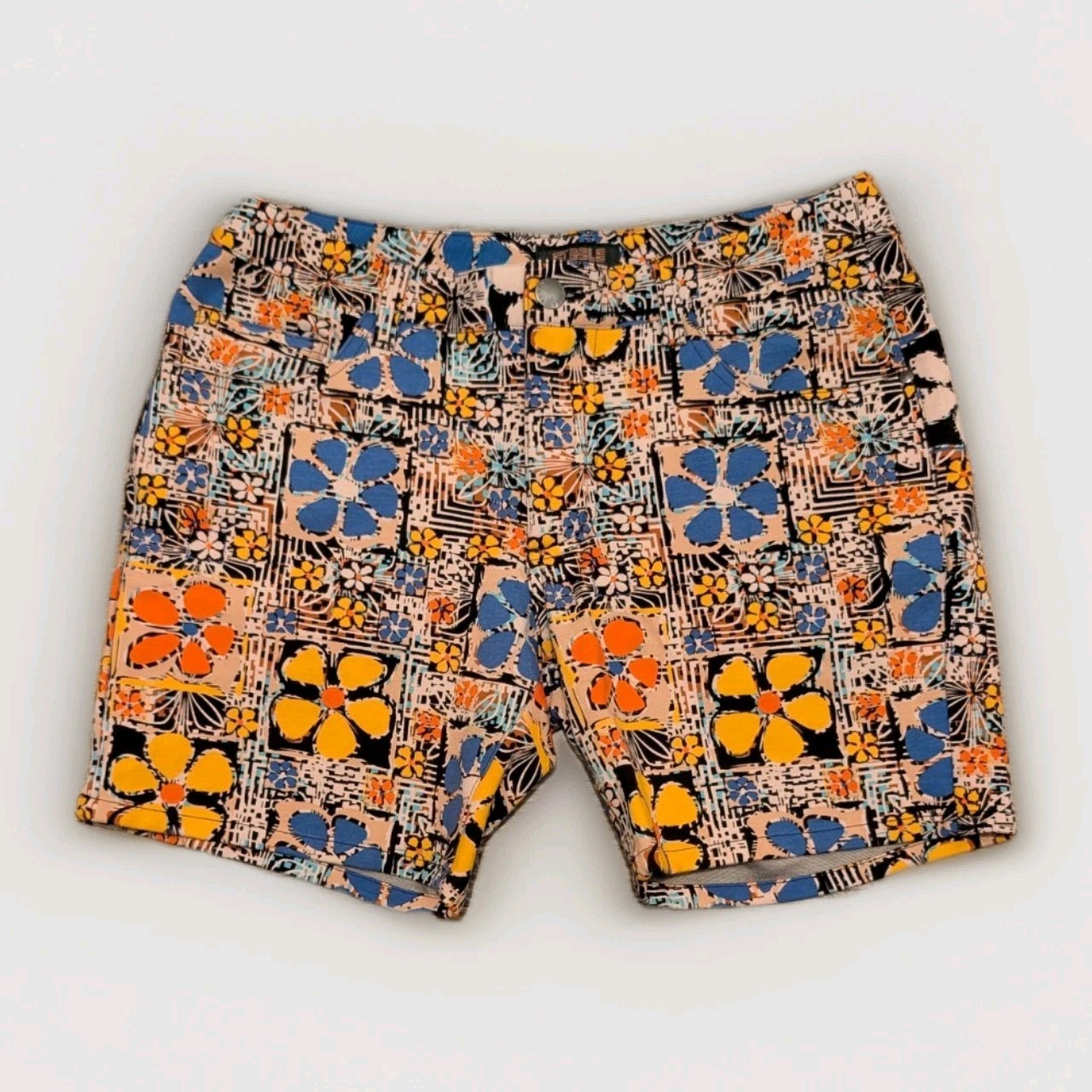 ST33LE Limited Edition Floral Print Stretch Knit Shorts Mens 30