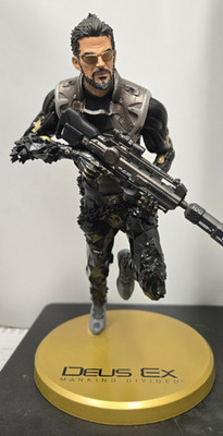 Deus Ex: Mankind Divided Collector s Edition: Steelbook (No Game), Statue W/BOX
