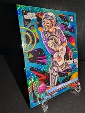 2025 Topps Chrome Drew Romo rookie card Aqua Equinox Refractor /199 RC. rookie card picture