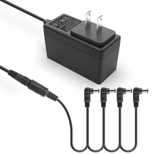 Fuente de alimentación para pedal de guitarra, DC 9V, 1.2A, BOSS PSA adaptador 9V negro