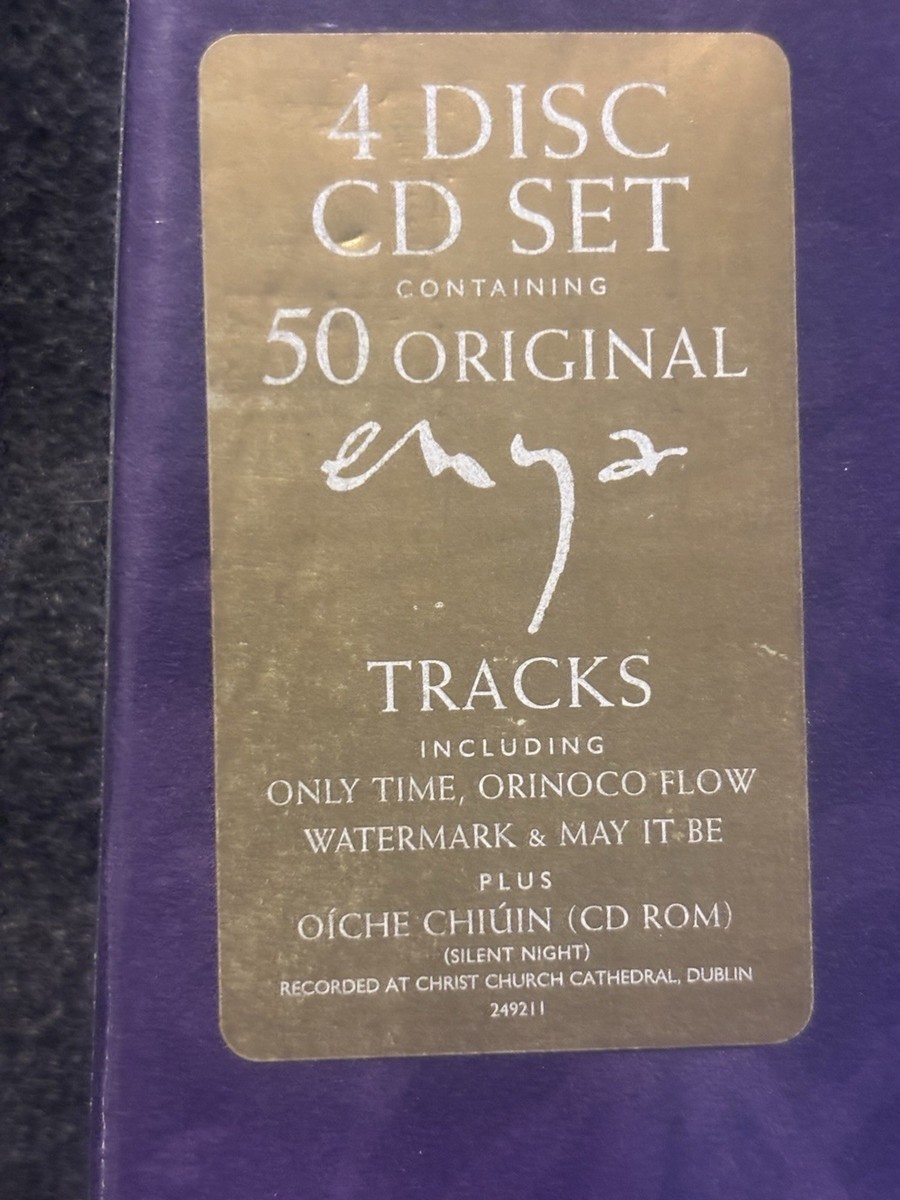 Only Time: The Collection [Box] by Enya (CD, Nov-2002, 4 Discs
