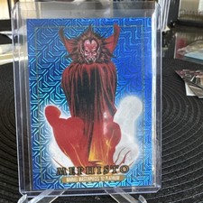 Mephisto #54 Blue Traxx 2024 Marvel Masterpieces ‘92 Platinum