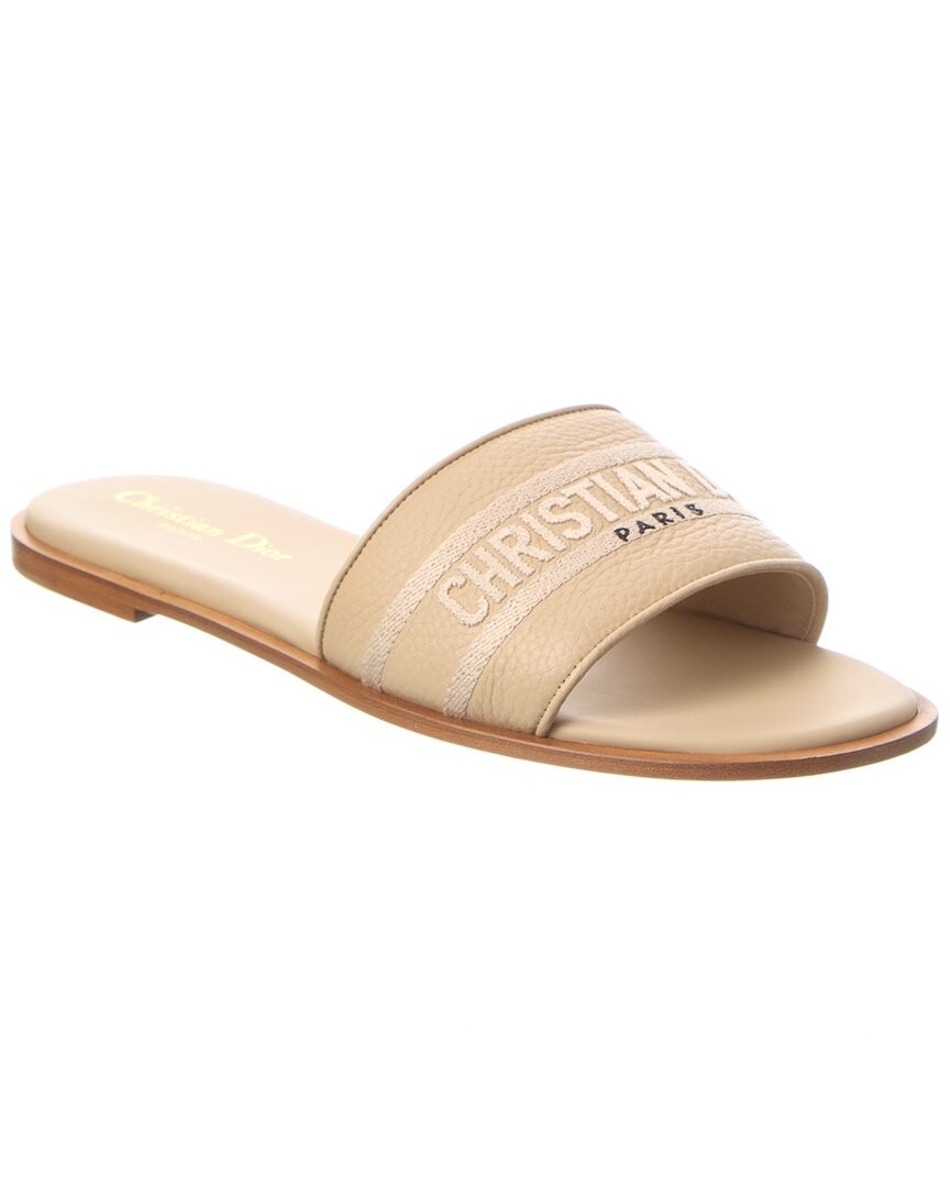 Dior Dway Leather Sandal Womens Pink 36 148390₽