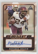 2021 Leaf Pro Set Power Base Auto Mohamed Ibrahim #BA-MI1 Auto 3d6