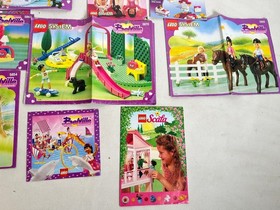 LEGO System Belville Scala 8 x Instructions 5890 5860 5870