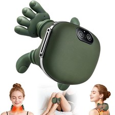 New Shoulder and Neck Massager Bionic Heated Massager with Fingers, 4D Kneading