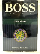 vintage BOSS sport eau de toilette 4.2oz splash distressed box