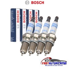 KIT 4 CANDELE BOSCH IRIDIUM ALFA ROMEO MITO 1.4 TURBO BIFUEL GPL MULTIAIR TJET