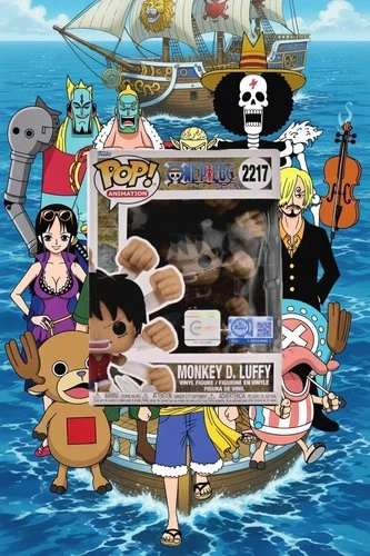 Funko Pop!: #2217 - One Piece - Monkey D Luffy [Chrono Toys Exc]  **MINT!**