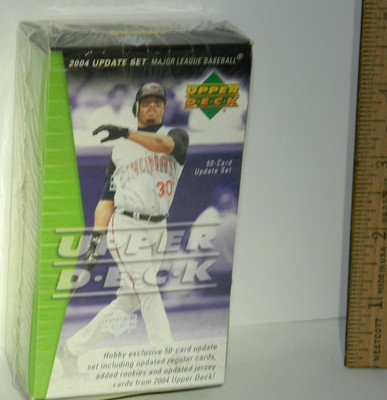 2004 UPPER DECK BASEBALL UPDATE Box SET 50 Cards New factory SEALED MLB rookies